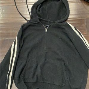 Brandy Melville racer stripe sweater